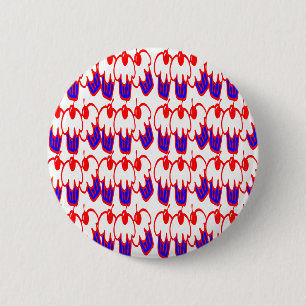 sweets 6 cm round badge