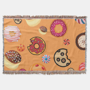 Sweets 6 throw blanket