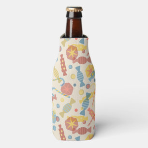 Sweets And Candy Pattern Bottle Cooler