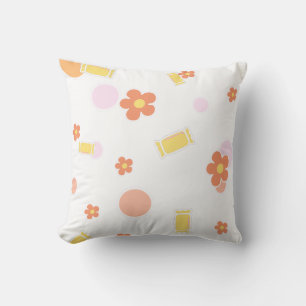 sweets and flowers cushion