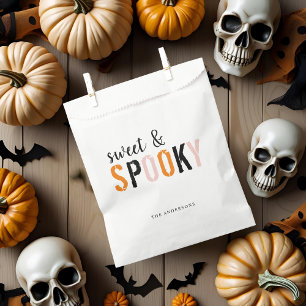 Sweets and Spooky Treats Happy Halloween Favour Bags