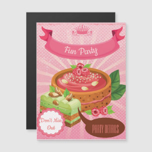 Sweets Any Event Magnetic Invitation