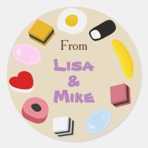 Sweets Classic Round Sticker