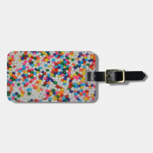 Sweets Dessert Rainbow Pattern Cake Cupcake Art Luggage Tag
