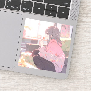 Sweets JK Sticker   Sushi Musume GenerativeAI