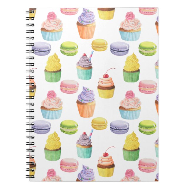 Sweets pattern notebook (Front)
