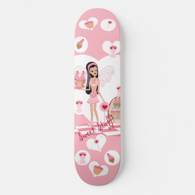 Sweets Shoppe Fairy Skateboard (Front)