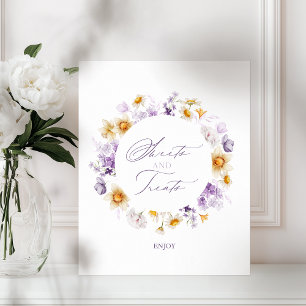 Sweets & Treats - Baby Shower Dessert Table Poster