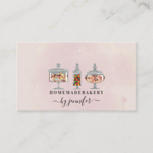 Sweets Treats Chocolate Candy Bakery Business Card