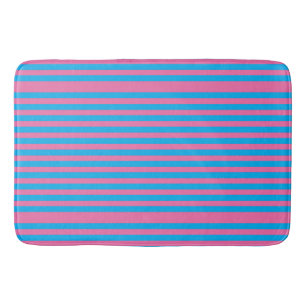 Sweetshop Candy Shop Stripe Cute Retro Bath Mat