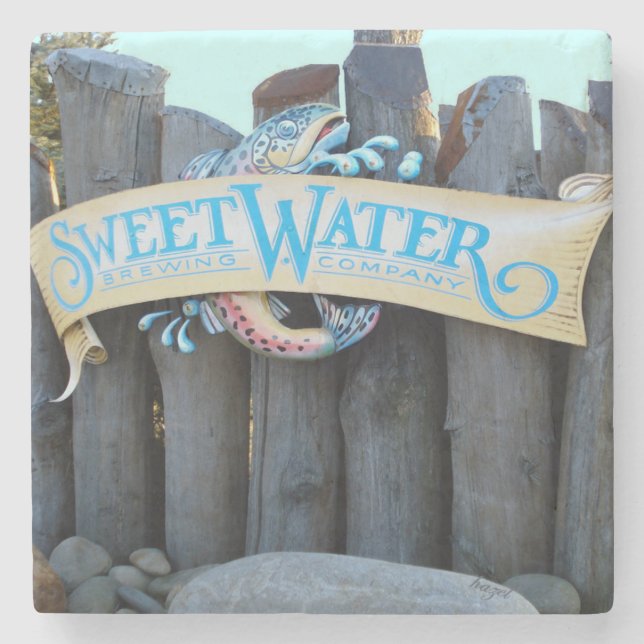 Sweetwater Atlanta, Sweetwater  Stone Coaster (Front)