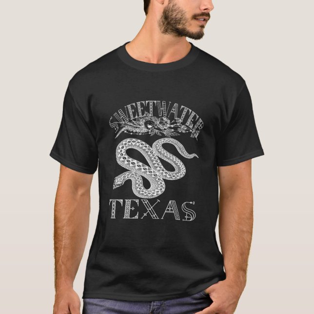 Sweetwater Texas Snake Country Souvenir T-Shirt (Front)