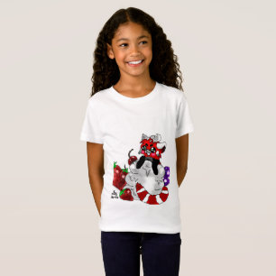 Sweety Red Panda Girls T-Shirt