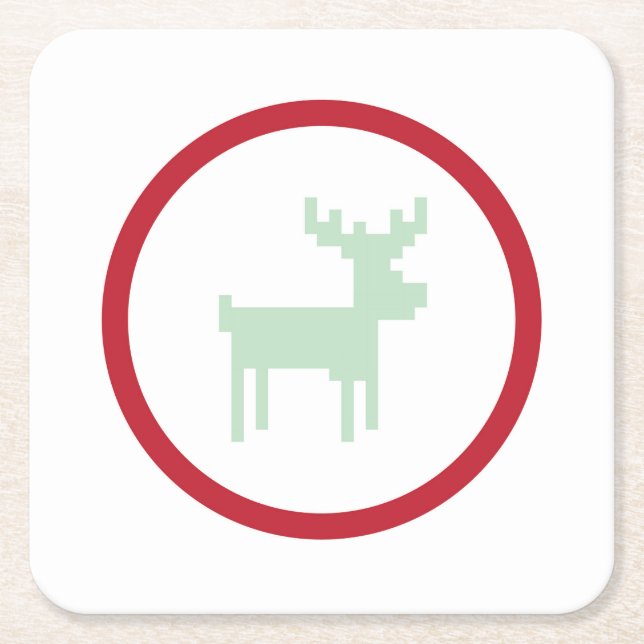 Sweter Weather Paper Coaster (Front)