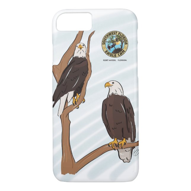 SWFEC Eagle Couple Art Phone Cases (Back)