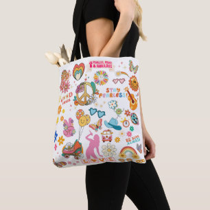 Swift-Inspired Groovy Tote Bag