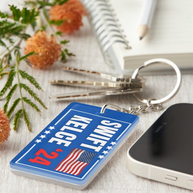 Swift Kelce 24 Key Ring (Front Right)