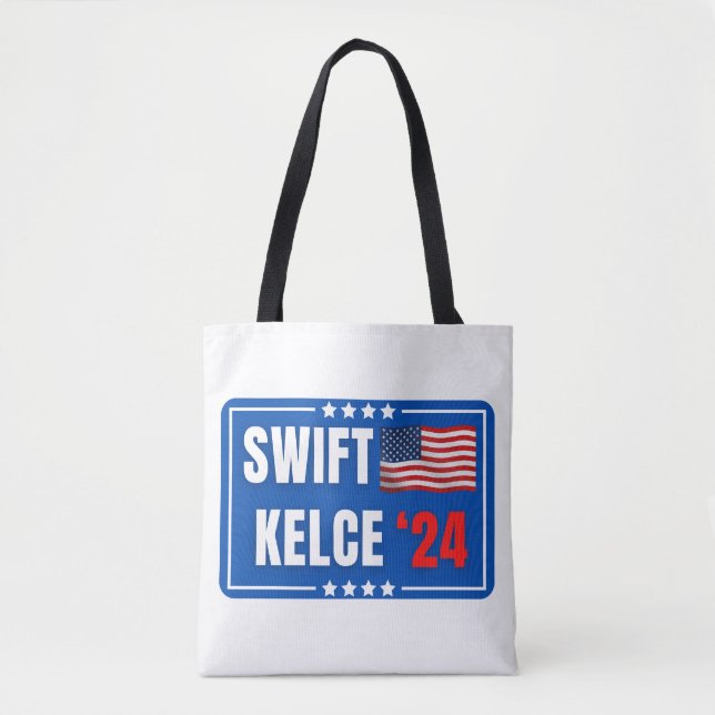 Swift Kelce 24 Tote Bag (Front)
