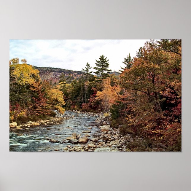 Swift River Autumn Poster (Front)