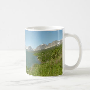 Swiftcurrent Lake View at Glacier National Park Coffee Mug