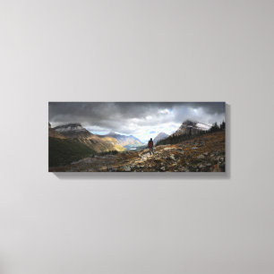 Swiftcurrent Pass - Glacier National Park Canvas Print