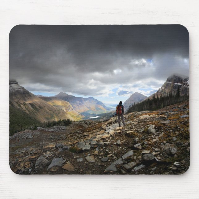Swiftcurrent Pass - Glacier National Park Mouse Mat (Front)