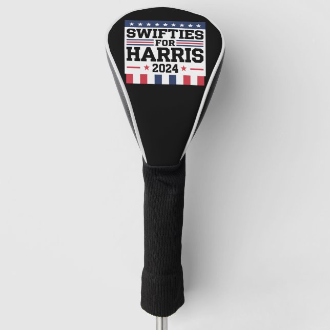 Swifties for Kamala Harris 2024 Vote Support  Golf Head Cover (Front)
