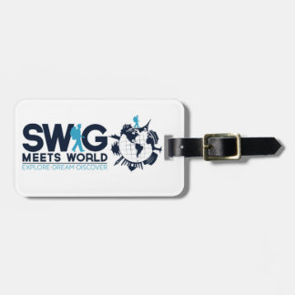 Swig Meets World Luggage Tag