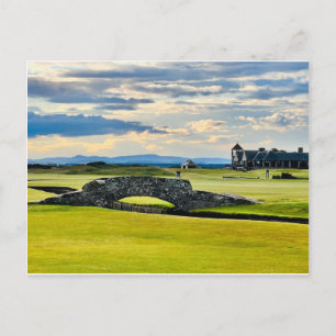 Swilcan Bridge - Old Course St Andrews Holiday Postcard