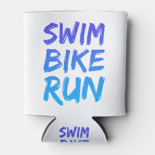 Swim Bike Run great design Can Cooler