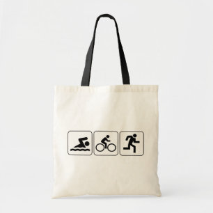 Swim, Bike, Run - Triathlon Tote Bag