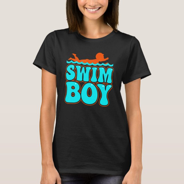 Swim Boy 10 T-Shirt (Front)