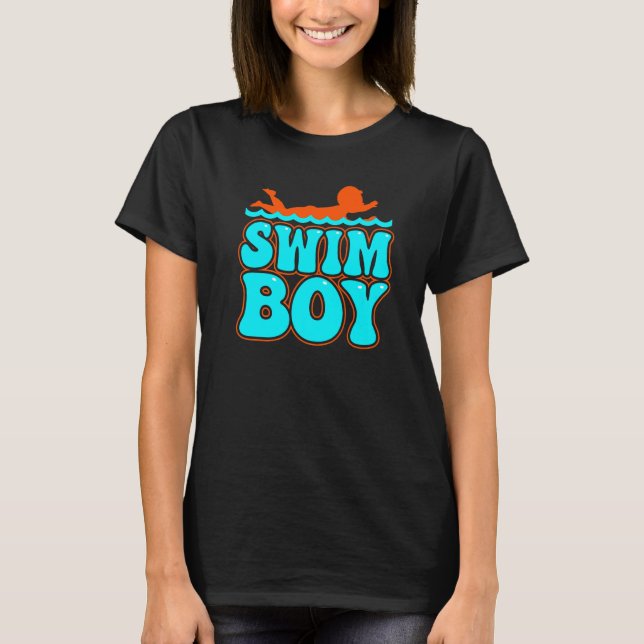 Swim Boy  1 T-Shirt (Front)