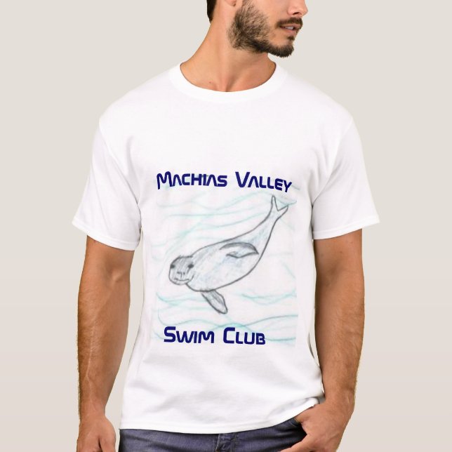 Swim club, Machias ValleySwim Club T-Shirt (Front)