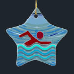 Swim Club Swimmer Exercise Fitness NVN254 Swimming Ceramic Tree Decoration<br><div class="desc">Swim Club Swimmer Exercise Fitness NVN254 Swimming birthday, wedding, anniversary, engagement, baby shower, School, sports, competition, athlete, picnic, walk, marathon, Political, social, commercial, inspirational, motivational, Green, environment, causes, charity, issues, Art, music, drama, army, navy, scouts, volunteer, Rain, snow, mountain, river, lake, pond, sea, Tree, flower, leaf, sand, soil, flood, volcano,...</div>