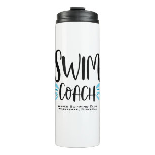 Swim Coach Cute Swimming Thermal Tumbler
