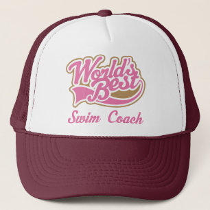 Swim Coach Gift Trucker Hat