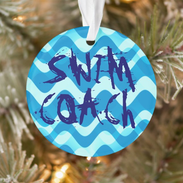 SWIM COACH ORNAMENT (Tree)