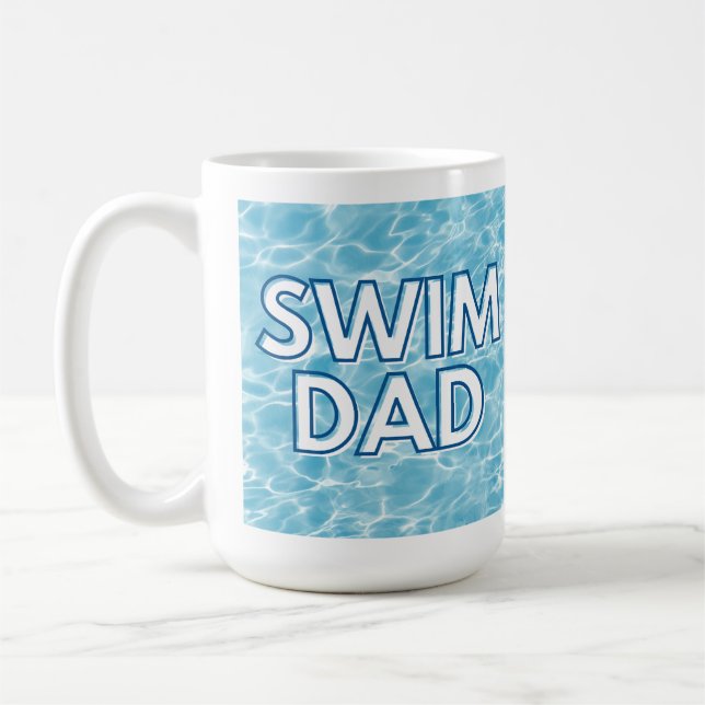 Swim Dad Coffee Mug (Left)