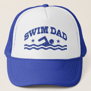 Swim Dad Trucker Hat