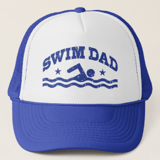 Swim Dad Trucker Hat