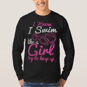 Swim For Men In Water Pool And Swimmerwomen Funny T-Shirt