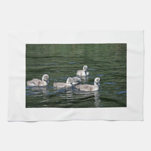 Swim Friends Tea Towel (Horizontal)