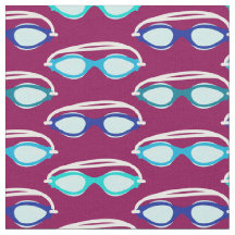 Swim Goggles Colourful Swimming Pattern