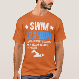 Swim Grandpa Definition Swimming Grandpa Swimmer G T-Shirt