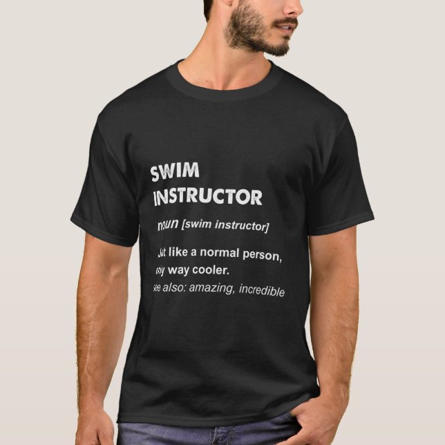 Swim Instructor T-Shirt (Front)