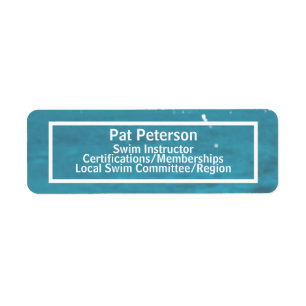 Swim Instructor Water Polo Dive Pool Template