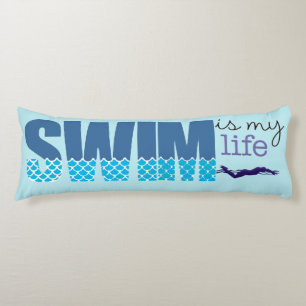 Swim Life Personalised Swim Body Pillow
