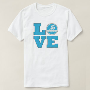 Swim Love Men's T-shirt for Swimmers