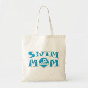 Swim Mum Budget Tote Bag